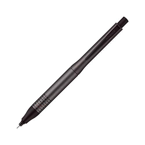 Uni Kurutoga Advance Upgrade Model 0.5mm Mechanical Pencil, Gun Metallic Body (M510301P.43), Black - color: Black