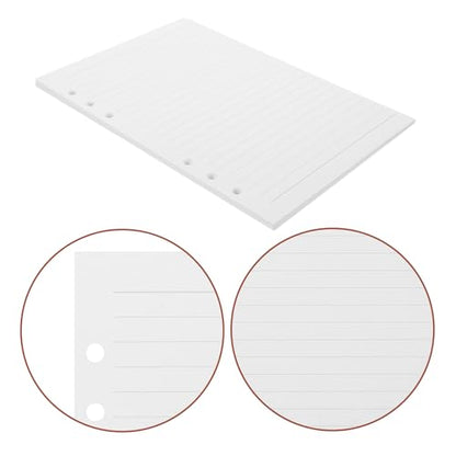 KALLORY A5 Lined Paper Refills for Binder Notebook – 225 Sheets Loose Leaf Planner Filler Paper, College Ruled Inserts for Daily Journal and Diary Use