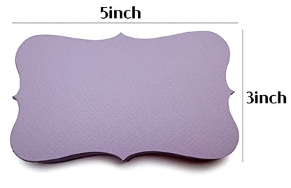 PPAPPAPPIYO 3x5 Purple index card/Set of 72 Blank index cards 180gsm (purple) - color: purple