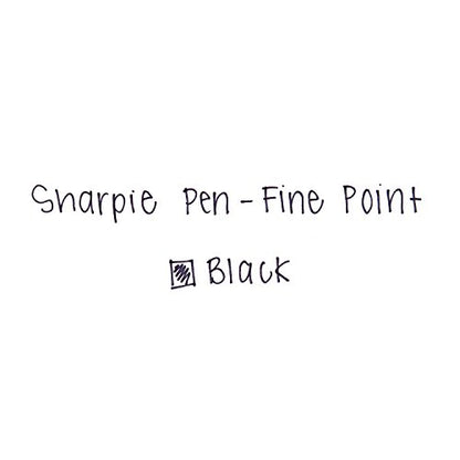 Sharpie Wraps Pen, Fine Point, 4-Pack, Black (1924213)