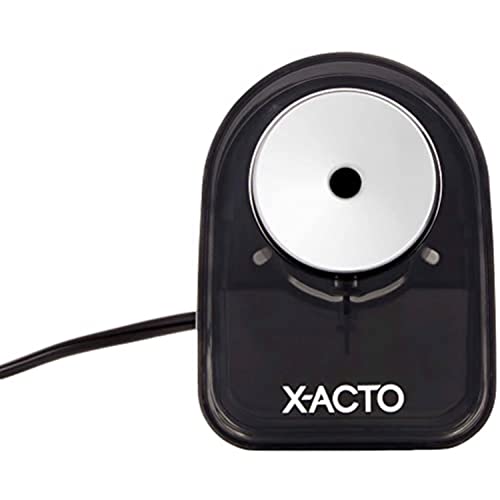 X-ACTO XLR Electric Pencil Sharpener, Black, 1 Count - Back to School, Teacher, Classroom Supplies - size: 1 Count (Pack of 1)