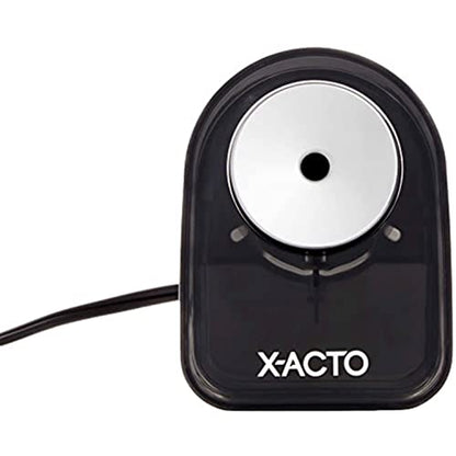 X-ACTO XLR Electric Pencil Sharpener, Black, 1 Count - Back to School, Teacher, Classroom Supplies - size: 1 Count (Pack of 1)