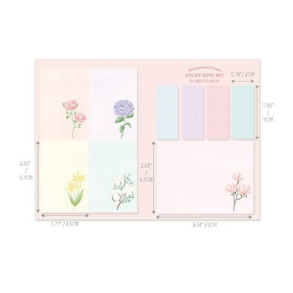 Color Palette Sticky Set - C (Sticky Note Set - Front Garden) - color: Sticky Note Set - Front Garden