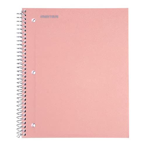 Mintra Office Durable Spiral Notebooks, 3 Subject (Lavender, Sage Green, Salmon, Wide Ruled 3pk) - color: Lavender, Sage Green, Salmon, size: Wide Ruled 3pk