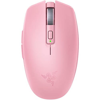 Razer Orochi V2 Mobile Wireless Gaming Mouse: Ultra Lightweight - 2 Wireless Modes - Up to 950 Hr Battery Life - Mechanical Mouse Switches - 5G Advanced 18K DPI Optical Sensor - Quartz Pink - color: Quartz Pink