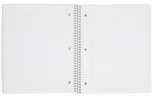 Mintra Office Durable Spiral Notebooks, 1 Subject, (Spring Pink, Sun Yellow, Arctic Ice, College Ruled 3pk) - color: Spring Pink, Sun Yellow, Arctic Ice, size: College Ruled 3pk