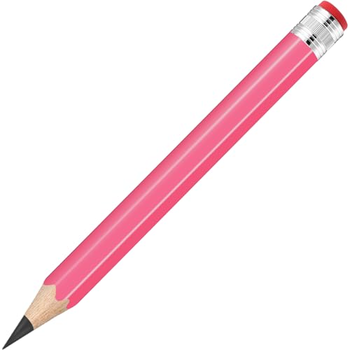 13 inch Wooden Jumbo Pencils for Prop Giant Big Novelty Wood Pencil with Eraser for Fun Decor, School Projects, Party Favors, and Unique Gifts (Pink) - color: Pink, size: 1 Count (Pack of 1)