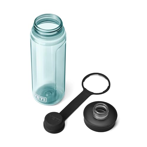YETI Yonder Water Bottle with Yonder Tether Cap, Lightweight, Leakproof and BPA-Free - color: Seafoam, size: 25 Ounces