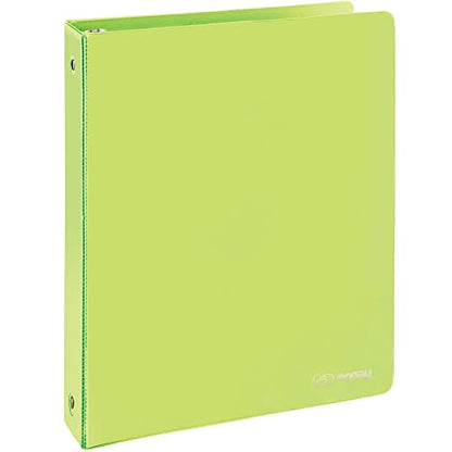 Enday 3 Ring Binder 1.5 Inch, Green Heavy Duty Three Ring Binder, 325 Sheets Capacity - 1.5 Inch Binder for Home School and Office - color: Green, size: 1.5-Inch