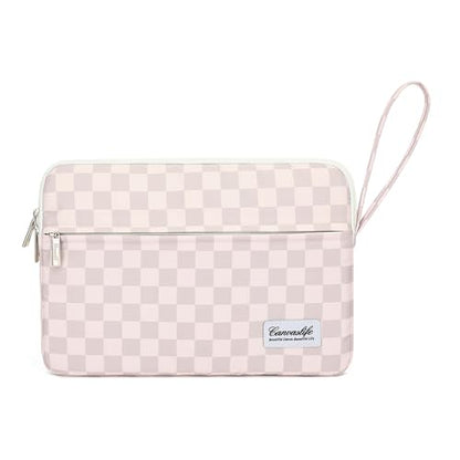 canvaslife 13.3-inch Notebook Computer, Shockproof, Waterproof and Protective Travel Notebook Computer case, Suitable for 13-13.3-inch Notebook Computer Cases (Neutral Checker) - color: New Neutral Checker, size: 13 inch/13.3 inch