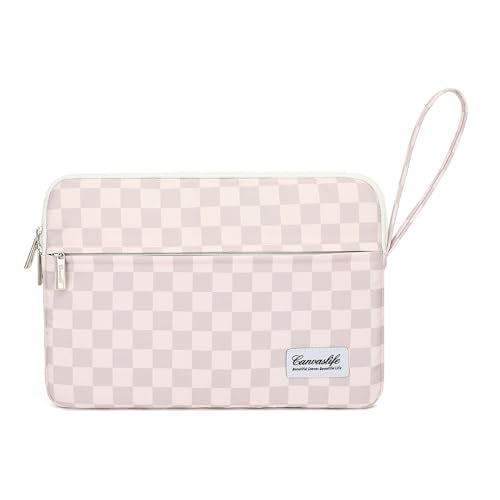 canvaslife 13.3-inch Notebook Computer, Shockproof, Waterproof and Protective Travel Notebook Computer case, Suitable for 13-13.3-inch Notebook Computer Cases (Neutral Checker) - color: New Neutral Checker, size: 13 inch/13.3 inch