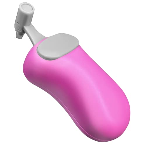HARAC Handheld Paper Cutter, Japanese Kids Safe Hand Paper Trimmer Tool for Craft, Scrapbook, Office, Classroom, Made in JAPAN, Pink - color: Pink