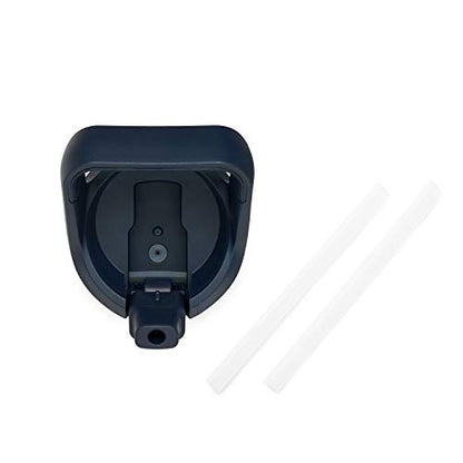 YETI Rambler Jr. 12 oz Kids Bottle, with Straw Cap - color: Navy