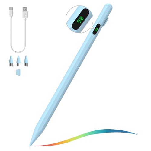 MoKo Universal Capacitive Stylus Pencil for Touch Screen, Blue - color: Blue