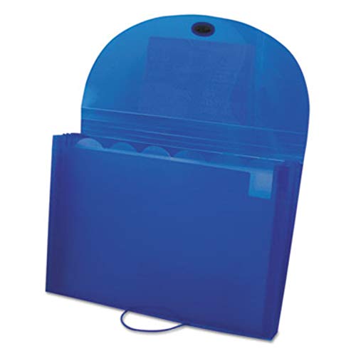 7-Pocket Expanding File, Letter, Blue - color: Blue, size: 7-Pocket