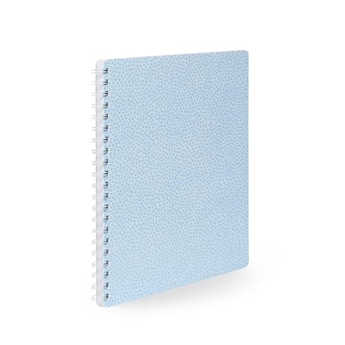 Poppin Spiral Notebook, 1 Subject College Ruled Notebook, 80 Sheets, Easy Tear Pages, Elements Collection (Sky Blue Elements, 1-Subject) - color: Sky Elements, size: 1 Subject