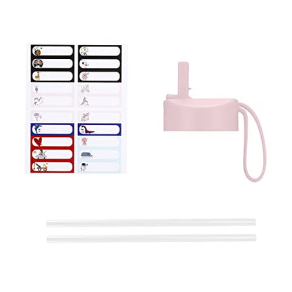 IRON °FLASK Kids Water Bottle - Straw Lid, 20 Name Stickers, Vacuum Insulated Stainless Steel, Double Walled Tumbler Travel Cup, Thermos Mug - Gelato, 14 Oz - color: Gelato, size: 10 Ounces