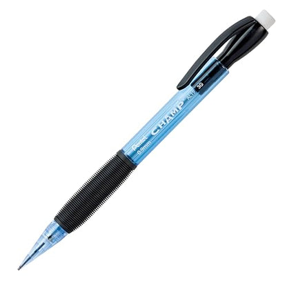 Pentel CHAMP Mechanical Pencil, (0.9mm), Tinted Blue Barrel, 12 Pack (AL19C) - color: Blue, size: 1 Count (Pack of 12), style: 0.9 mm