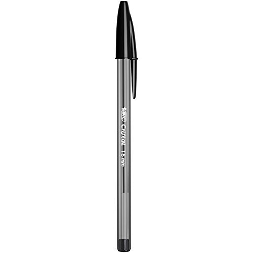 BIC Cristal Xtra Bold Ballpoint Pens,Bold Point (1.6mm) For Vivid And Dramatic Lines,Black Ink,Perfect Ink Pens,24 Count (Pack of 2) - color: Black Ink, size: 24 Count (Pack of 2), style: Bold Point (1.6mm)
