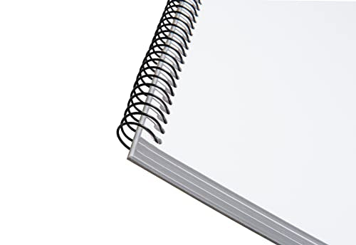 Bienfang Mixed Media Pad, 11x14 Inches, 40-Sheets Artist Paper, Spiral-Bound Sketchbook, 90lb,146gsm - size: 11" x 14"