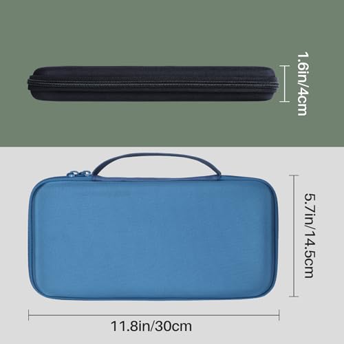 Lebakort Hard Case Compatible with Logitech Pebble Keys 2 K380s K380 Keyboard (Rose Case) - color: Rose Case