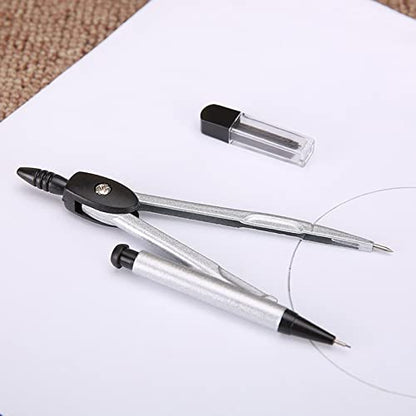 Math Geometry Compass Compass Set Math Geometry Kit 2 Pieces Per Student Compasses for Drawing Home School Supplies Metal