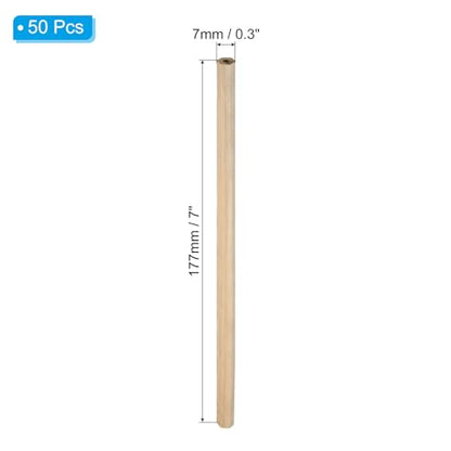 PATIKIL Brown Hexagon Pencils, 50 Pack HB Graphite Pencils Wood Pencils Double-Ended Pencil for Classroom Office Engineering Marking - style: Hexagon