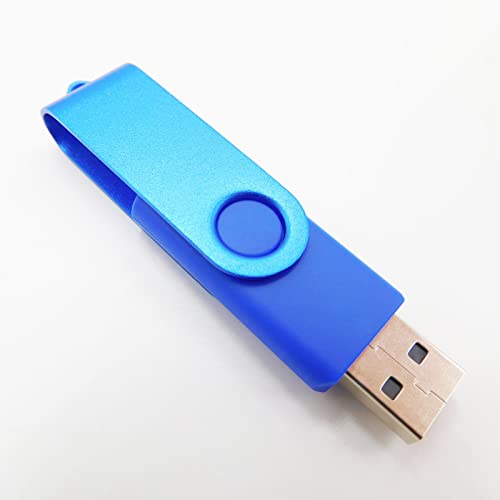 256MB USB Flash Drives Thumb Drive U Disk PenDrive Memory Sticks for Pupil Student Presents Gifts (Blue) - color: Blue