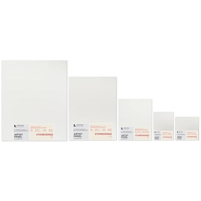 Legion Artist Panel, 1/8" Composite Brushed Aluminum with Stonehenge Oil 100% Cotton White 320gsm Paper, 16 x 20 inches for Oil Media - size: 16x 20