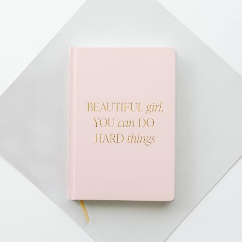 Sweet Water Decor Journal for Women - Pink Journal & Writing Notebooks for Adults - Cute & Beautiful Journals for Women - 100 Ruled Pages - Journal with Gold Foil Details - Beautiful Girl. Size: 8.1" x 5.6" x .6" - style: Beautiful Girl