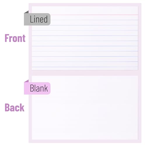 Mr. Pen- Lined Index Cards, 3x5, 100 Cards, Flash Cards, Note Cards | Index Card - size: 100 Cards