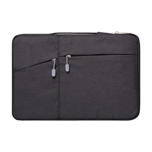 Megoo 12inch Laptop Sleeve Case with Handle Carrying Travel Case(Black) | Fit for Microsoft Surface Pro 12(2026)/11/10/9/X/8 13",Samsung Galaxy Tab 12.4" and Most 11"-13" Tablet Chromebook Computers - color: Black, size: 11-12.5Inch