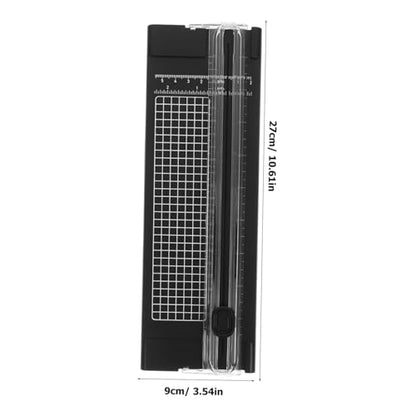 NUOBESTY Compact Paper Trimmer Lightweight and Portable Paper Cutter for Scrapbooking and Crafting Easy to Use Manual Cutting Tool Elegant Design for