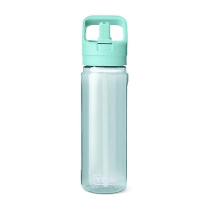 YETI Yonder 750 ml/25 oz Water Bottle with Yonder Straw Cap, Seafoam - color: Seafoam, size: 25 Ounces