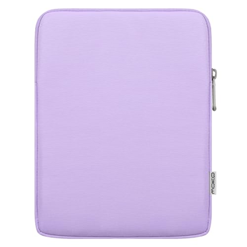 MoKo 9-11 Inch Tablet Sleeve Bag Padded Protetive Carrying Case | Fits New 11inch iPad Air M4, iPad A16 2025, iPad Pro 11 M4, Air 5/4/3, iPad 10/9/8th Gen, Tab S8/S9 11", Lilac - color: Lilac, size: 9-11 inch