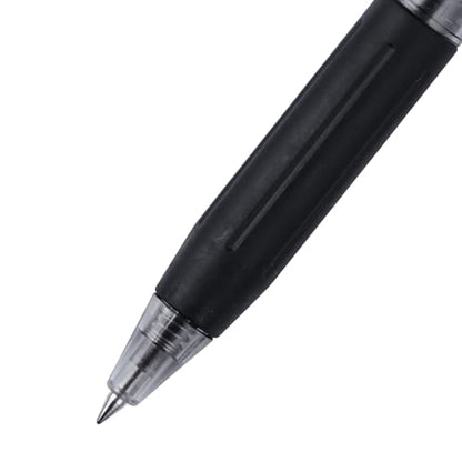 EYEYE G-103 Black Gel Pens 0.7mm, 10 Pack Retractable Medium Point Ballpoint Pen Quick Drying, Pen Fine Point Smooth Writing Pens for Office School Supplies - color: Black, size: 0.7mm
