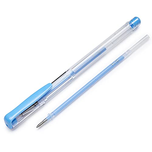 OfficeGoods Gel Pen Refills - 24 Individual Colors - Fits Most Gel Pens - Fast Drying Ink - Perfect for Artists, Adult & Kids Coloring Books, Mandalas, Nature - 2 Pack - Blues - color: Blue