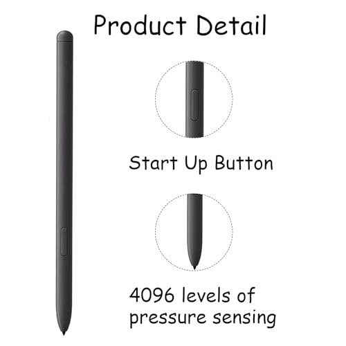 2 Pack Galaxy Tab S6 Lite S Pen Replacement for Samsung Galaxy Tab S6 Lite S Pen (EJ-PP610),Tab S6 Lite Stylus Pen Replacement(Grey) - color: Grey