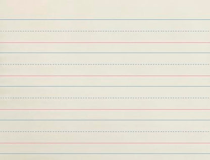School Smart Zaner-Bloser Writing Paper, Handwriting Practice Lined Paper, Grade K Learning, 1-1/8 Inch Rule, 10-1/2 x 8 Inches, 500 Sheets - size: 10.5" x 8", style: 1-1/8 Inch Ruled