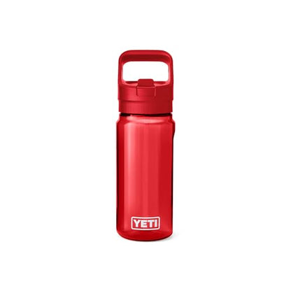 YETI Yonder 600 ml/20 oz Water Bottle with Yonder Straw Cap, Rescue Red - color: Rescue Red, size: 20 Ounces