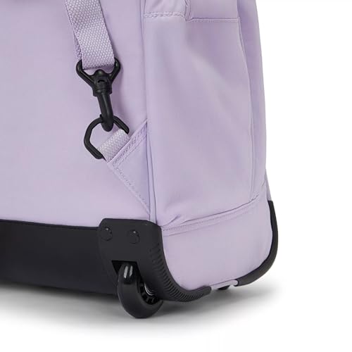 Kipling Women's Gaze Large Rolling Backpack, Durable, Wheeled Backpack with Adjustable Shoulder Straps, Nylon Book Bag - color: Bridal Lavender
