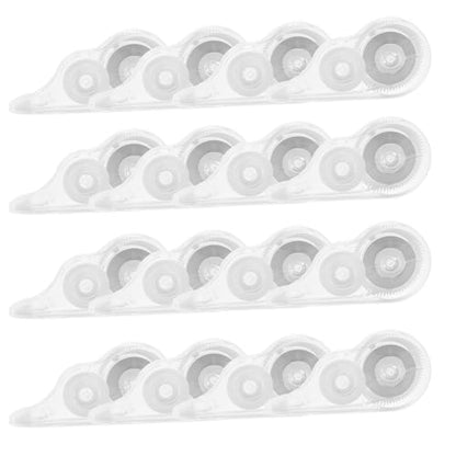 16 Pcs 39.4 Ft Clear Correction Tape, White Wrong Out Tape Roller Bulk for Noting, Teacher Supplies, School, Office