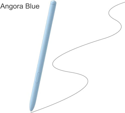 Tab S6 Lite Pen Replacement for Samsung Galaxy Tab S6 Lite, Angora Blue | Tab S6 Lite S Pen,S6 Lite Stylus,Galaxy Tab S6 Lite Pen ,EJ-PP610, Includes Nibs, No Bluetooth - color: Angora Blue