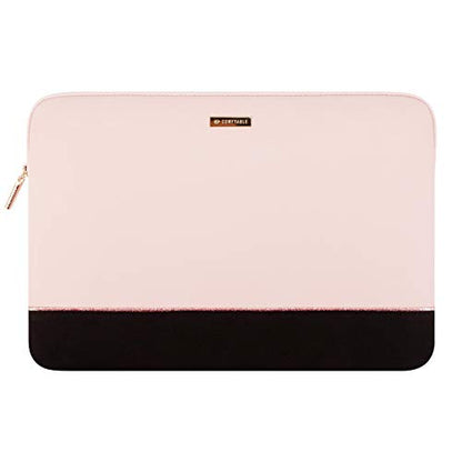 Comfyable Laptop Sleeve 13 Inch 14 Inch Compatible with MacBook Air M5 2026 & MacBook Pro M5 Pro/Max 2026, 13" MacBook Neo, Water-Resistant Laptop Case, Pink & Black