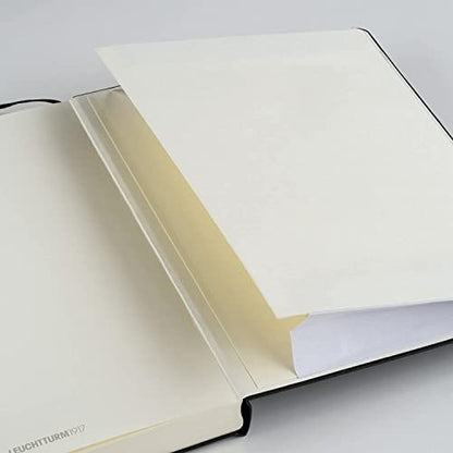 LEUCHTTURM1917 - Notebook Hardcover Medium A5-251 Numbered Pages for Writing and Journaling (Royal Blue, Plain) - color: Royal Blue, style: Plain
