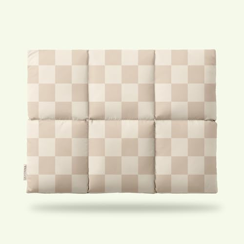 Vandel Puffy Laptop Sleeve 13 inch - 14 inch Waterproof Laptop Sleeve Case, Compatible with 13 inch MacBook Air/Pro 13 / MacBook Pro 14, iPad Pro 12.9, 13.3 in HP Dell, Air Case, Computer Bag Cover - color: u. Grid Neutral Checker