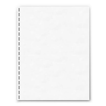 PrintWorks Professional GBC 19 Hole Comb Binding Pre-Punched Paper - Book Binding Printer Paper - Made in the USA - 500 Sheets - 8.5" x 11" - 24 lb - 92 Bright White (04329) - size: 24 lb, style: GBC, 19-Hole