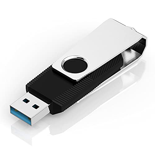 TOPESEL 128GB USB 3.0 Flash Drive Storage Memory Stick Thumb Drives, Swivel Metal USB Drive Photo Stick Data Storage Backup, Portable Jump Drives Zip Pendrive for Students Teacher School Supplies - size: Single 128GB USB 3.0