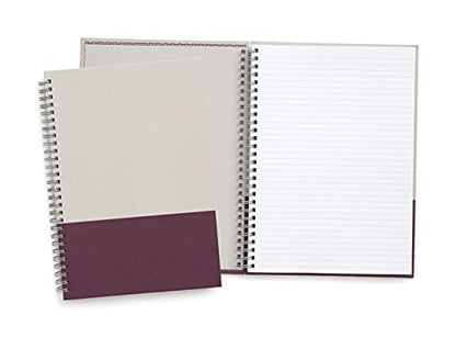 TRU RED Medium Hardcover Ruled Notebook, Gray/Purple - color: Gray/Purple, style: 1 Pack