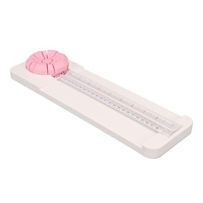 Vikye Portable Paper Cutter Lightweight 6 in 1 Trimmer for Office Projects and Home Use 22cm Cutting Width